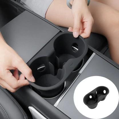 For Tesla Model Y/YL Juniper 2025 water cup holder silicone cup holder central control water cup holder interior accessories