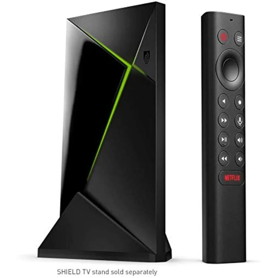 Shield Android TV Pro 4K HDR Streaming Media Player High Performance, Dolby Vision, 3GB RAM, 2X USB, Works with Alexa, Model:94