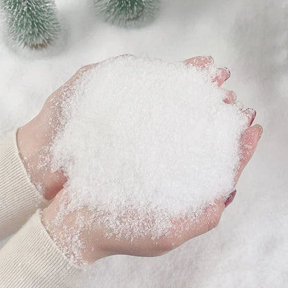 20g/50g Diy Model Making Artificial Dry Snow Powder for Christmas Scene Decor/Sandtable Landscape/Diorama/Military Wargaming