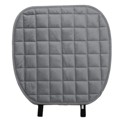 Car Seat Cover Front Rear Flocking Cloth Cushion Non Slide Winter Auto Protector Mat Pad Keep Warm Universal Fit Truck Suv Van