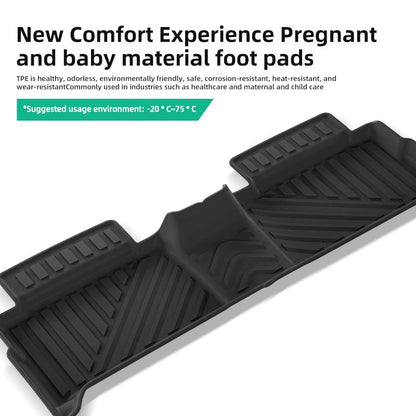 RHD Car Floor Mats for Chery JAECOO 5 EV 2025 - present Trunk Mat Cargo Liner Protector Waterproof Non-slip Foot Pad Carpet Kits