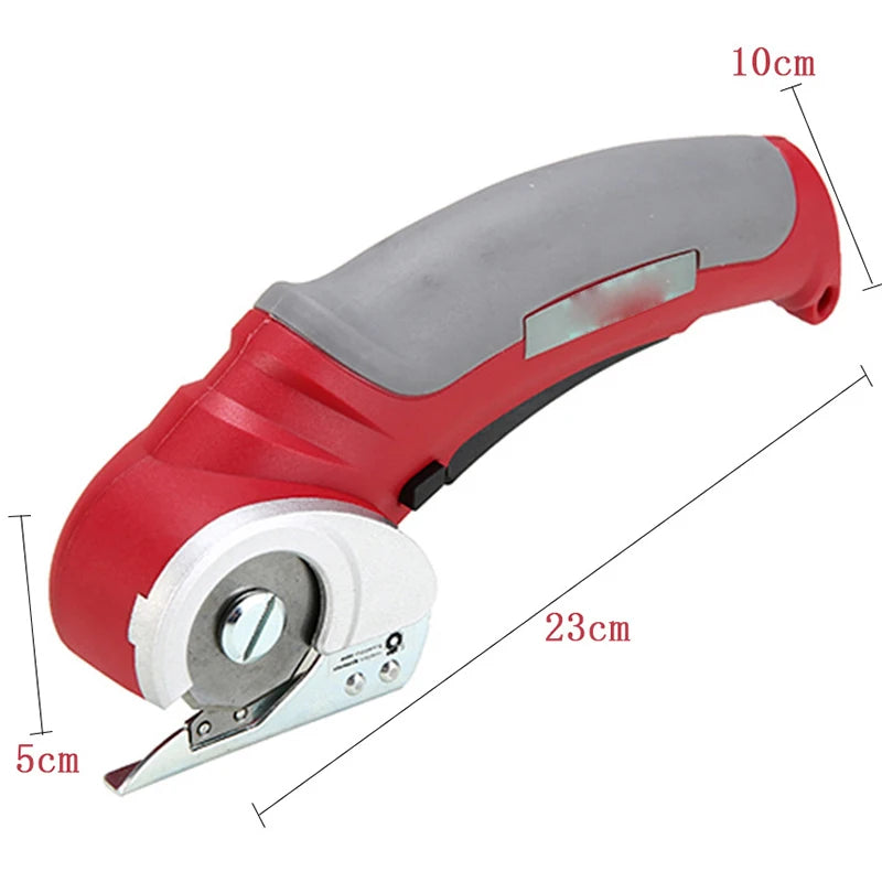 Cordless Electric Scissors Multi Electric Cutter Shear For Cardboard Leather Fabric Cloth SewingCarpet Electric Cutting Tool 4v