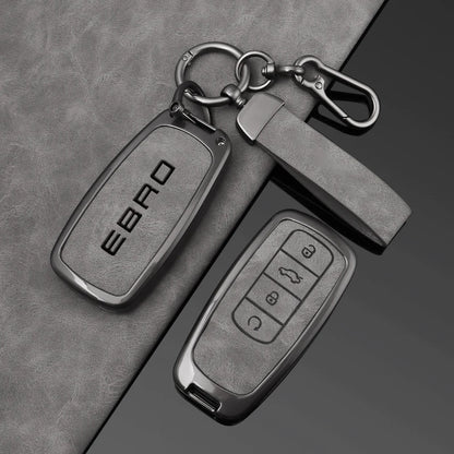 NEW Car Key Case Cover Holder Shell Fit For EBRO S400 EBRO S700 EBRO S800 2025Protection Key Bag Set Keychain Car Accessories