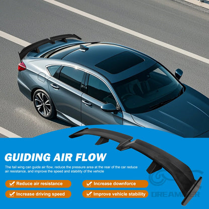 Universal Rear Spoiler MG6 PRO Style ABS Racing Spoiler Wing Rear Trunk Spoiler Wing Lid Tail Hatchback Sedan Coupe Convertible