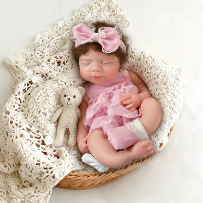 OtardDolls 13Inch Open Mouth Pascale Reborn Doll Full Body Soft Silicone Toy Painted Doll Toys reborn de silicone real cuerpo