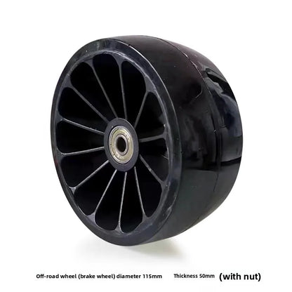 Universal Stroller Accessories Child Wheelchair Safety Rail Auxiliary Wheel Brake Wheel Easy to Push Child-Carrying Device