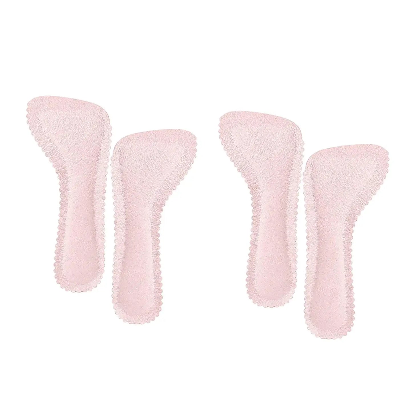 2 Pairs High Heel Insoles, Sweat Absorbent Self Adhesive Comfortable Anti Slip Soft Women Cushions Inserts Heel Sandals Inserts