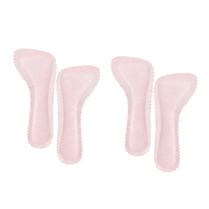 2 Pairs High Heel Insoles, Sweat Absorbent Self Adhesive Comfortable Anti Slip Soft Women Cushions Inserts Heel Sandals Inserts