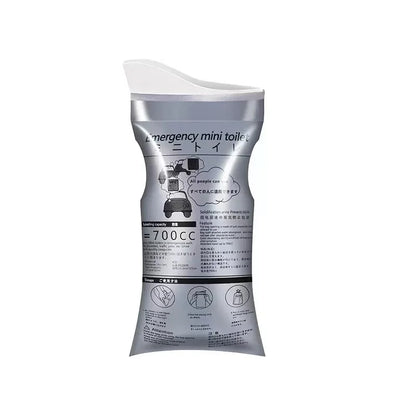 Disposable Urine & Vomit Bags, 700ML Portable Urinal for Women/Men, Emergency Travel, Camping, Traffic Jam, Pregnant, Patient
