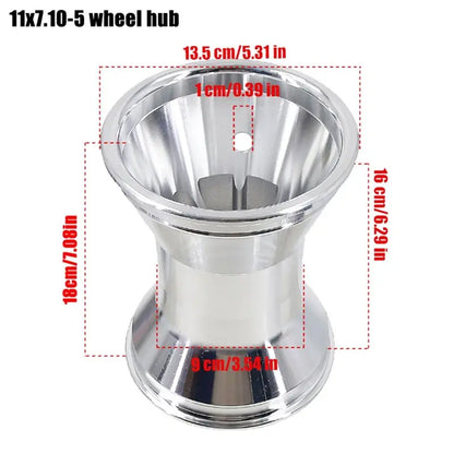 New 5Inch Kart 11X7.10-5 180Mm Rear Wheel Hub For Go-Kart Car 4 Wheel Drift Car Aluminium Alloy Rims