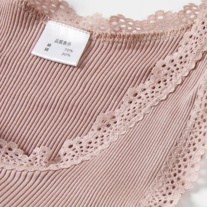 Birdtree, 70% Real Silk 30% Cotton Tank Top, with Bra Padding Knitted Vest, Woman Sleeveless Basics Slim Casual Tops T62221JF