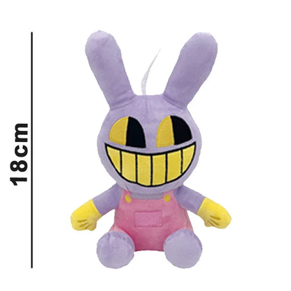 New The Amazing Digital Circus Pomni Jax Plush Toy Anime Cute Theater Rabbit Doll StuffedCartoon Clown Christmas Kids Gifts