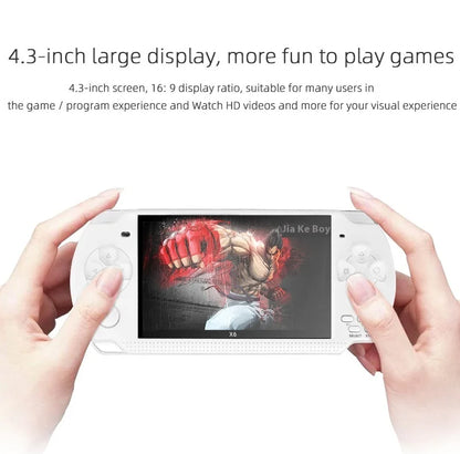 Psp 3000 X6 Consola 12 Types Of Simulators 10000 Arcade Games Retro Retro Arcade Console 4.3inch Ips Screen Video Game Toy Gift
