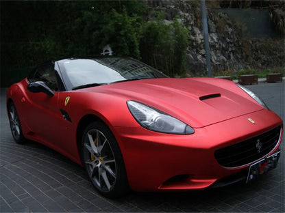 Multiple Colors Ice Metallic Matte Chrome Vinyl Car Wrap Film with Air Release Satin Car Stickers Foil