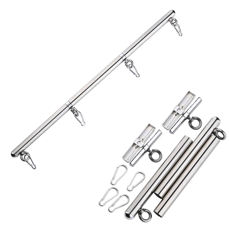 BDSM Bondage Kit Spreader Bar Handcuffs Ankle Cuffs SM Sex Adult products Dog Collar Fetish Restraints Set Sex Toys for Couples