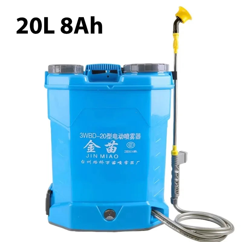 20L Agricultural Electric Sprayer Blower Rechargeable Lithium Battery Backpack Pesticide Sprayer Garden Irrigation Sprayer