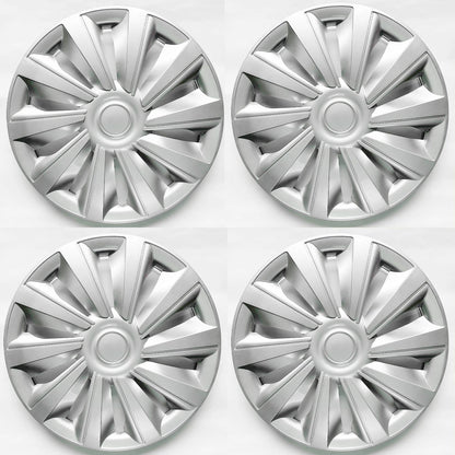 4pcs Hubcaps suitable for cars with 14-inch iron wheels, made of PP plastic can be used to decorate the appearance of car wheels