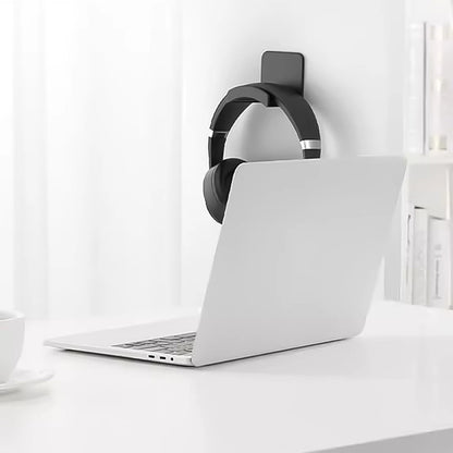 1-5PCS Universal Headphone Stand Adhensive Plastic Wall Mount Hanger Under Desk Headset Rack Holder Support for Gaming Earphone