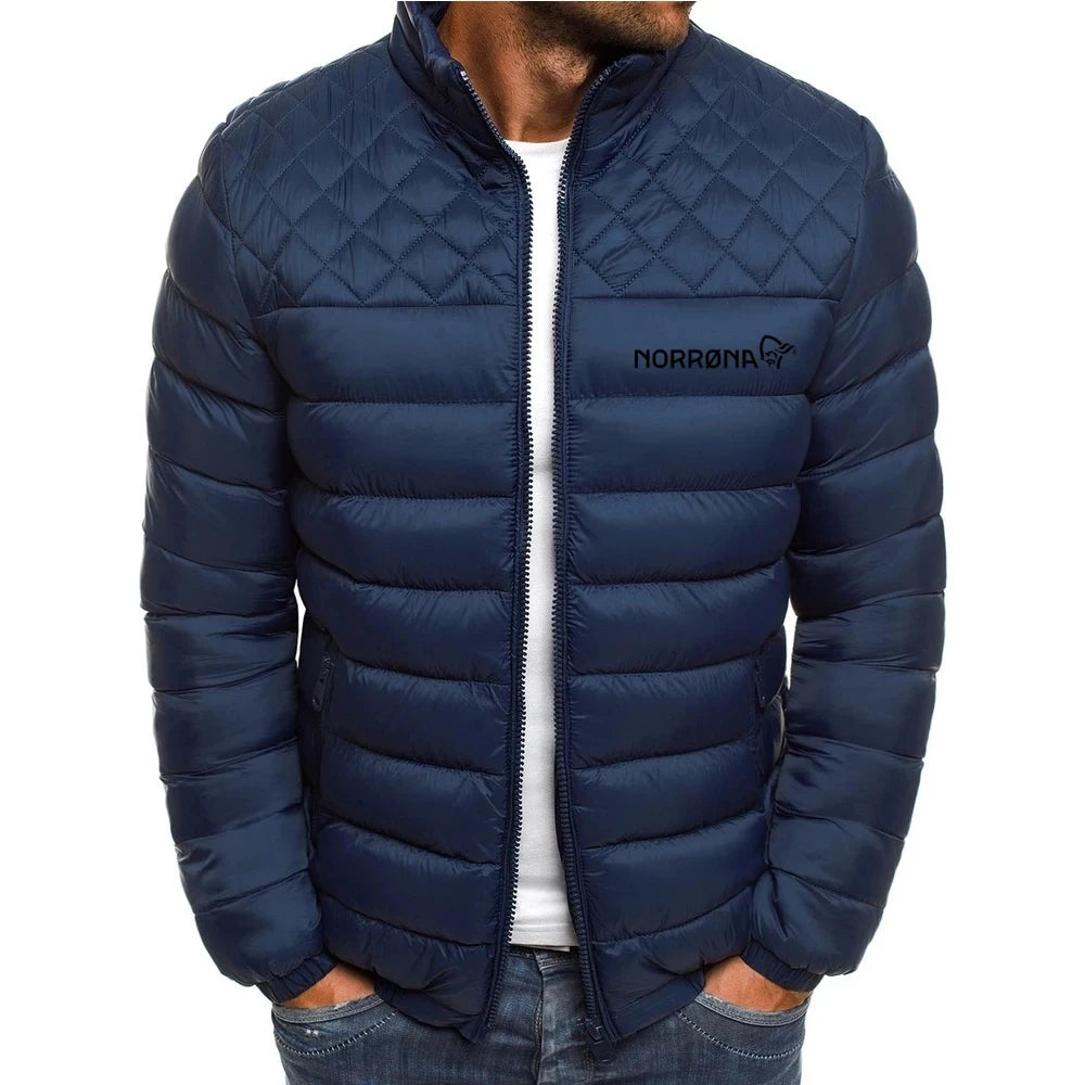 2023 high-end autumn and winter brand men's clothing, old-fashioned outdoor leisure sports fashion street style hooded warm zipp