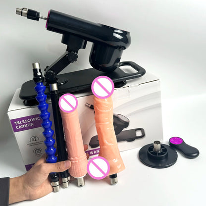 Newly Upgraded Wireless Remote Control Sex Machine for Women Automatic Masturbation Machine Pump Gun Love Machine Couple Sex Toy