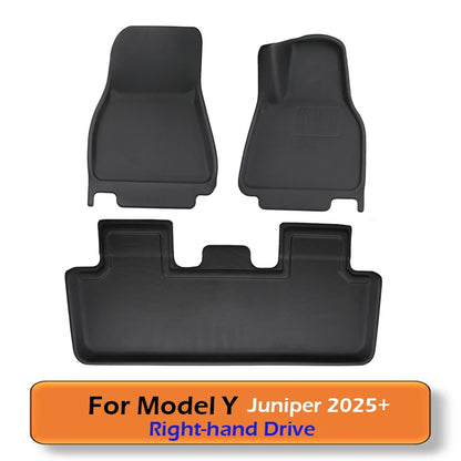 XPE Floor Mats Cargo Liner for Tesla Model Y Juniper / Launch 2025 2026 All Weather Anti Slip Waterproof Floor Liner Boot Mats