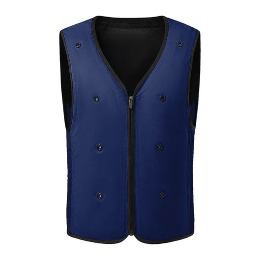 Evaporative Cooling Vest Men Summer High Temperature Work Outdoors Construction Heat Relief Water Injection Cooling Vests Man