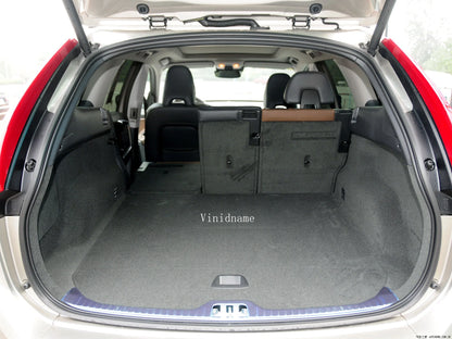 For Volvo XC60 I 2013 2014 2015 2016 2017 Vegan Nappa Leather Custom Car Seat Covers Full Set Interior Protector Accessories
