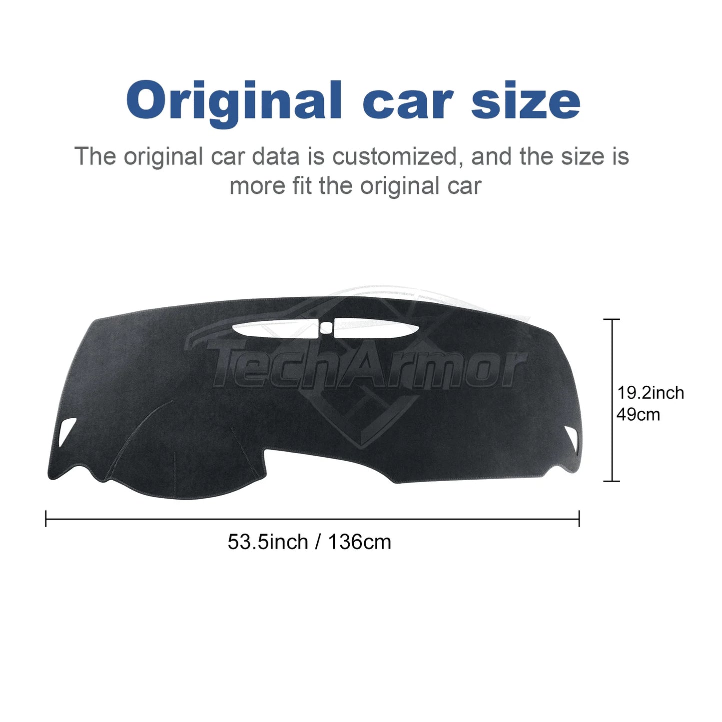 Flannel Car Dashboard Cover Pad For Seat Leon 2005-2012 Sunshade Protector Anti-UV Dash Mats Non-slip Auto Interior Accessories