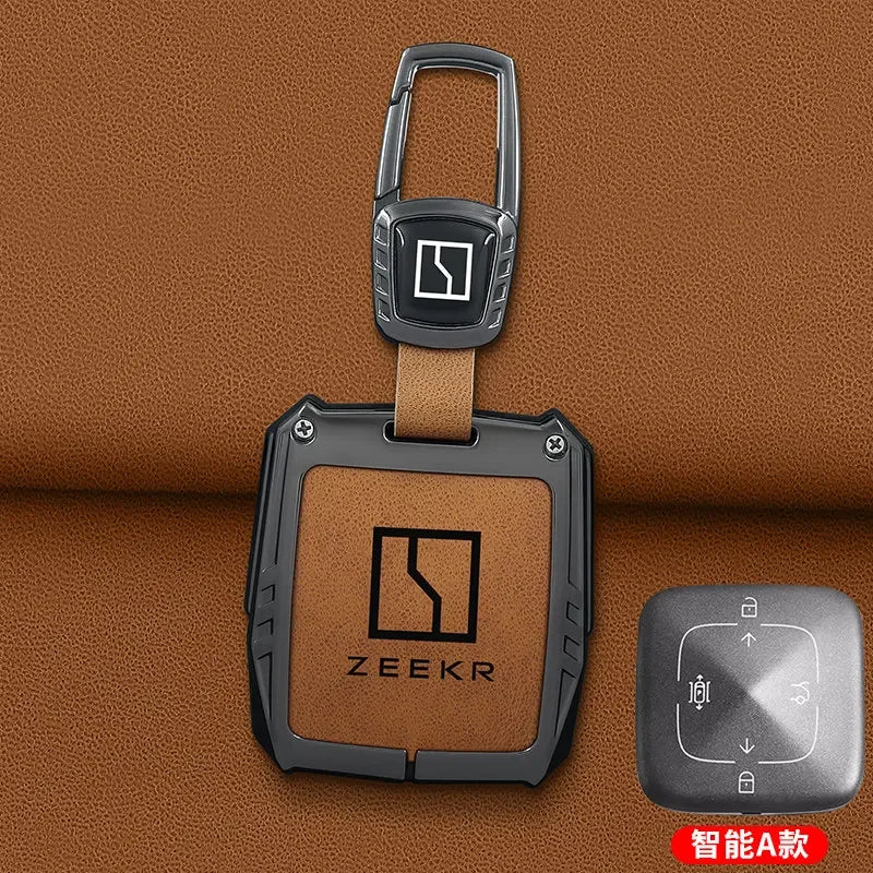 2025 ZEEKR 001 Keycase 7x 9x 007 009 Mix Car Specific Protective Shell Chain Keybag for Men and Women