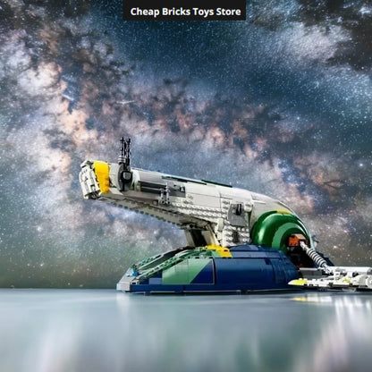 Cheapest 2970pcs MOC Starship Transportation Building Blocks Assembly Bricks Model DIY Toys Christmas Gifts for Adults