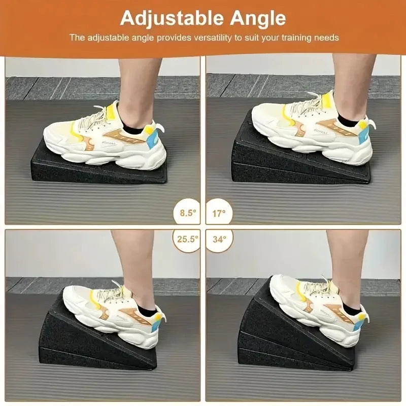 Yoga Insole Insert 3pcs Wedge Stretch Slant Boards Adjustable Bricks Squat Wedge Blocks For Exercise Gym Fitness Accessories