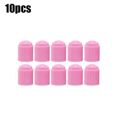 20Pcs Car Tire Tyre Valve Caps with O Rubber Ring Dust Covers Plastic Black Grey Red Stem Valve Caps for Cars Motorcycles Bike