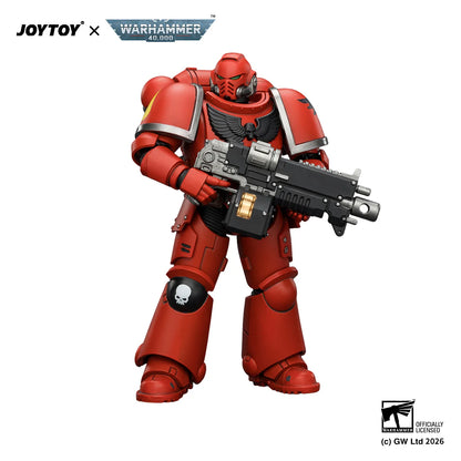 JOYTOY Warhammer 40,000 1/18 Action Figures Ultramarines Intercessor with Bolt Rifle, Bolt Pistol and Chainsword