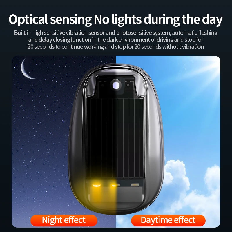 4/5pcs Wireless Mouse Warning Roof Light with Flashing Modes, Remote Control Multifunctional Roof Decoration Light for Cars SUV