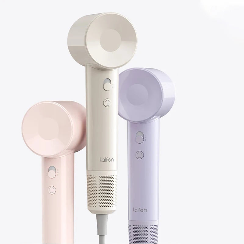 High-speed hair dryer six colors strong wind quick drying body as light as 345g intelligent constant temperature noise reduction