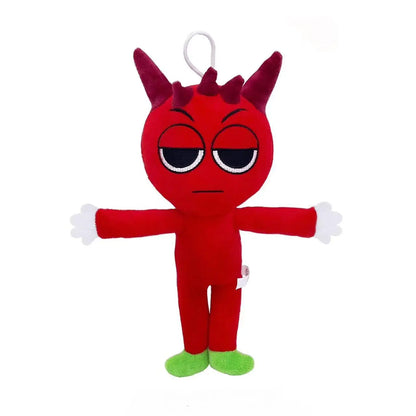 Sprunki Plush Toys Sprunki Plushie Doll Singers Oren Wenda Game Cartoon Stuffed Pillow Kids Birthday Christmas Gifts