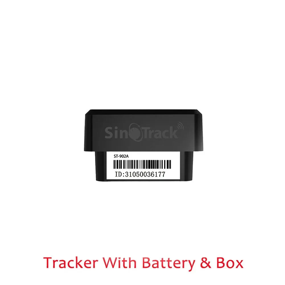 SinoTrack ST-902A Mini OBD GPS Tracker 16PIN OBD II Plug Play Car GSM OBD2 Tracking Device GPS with Free APP