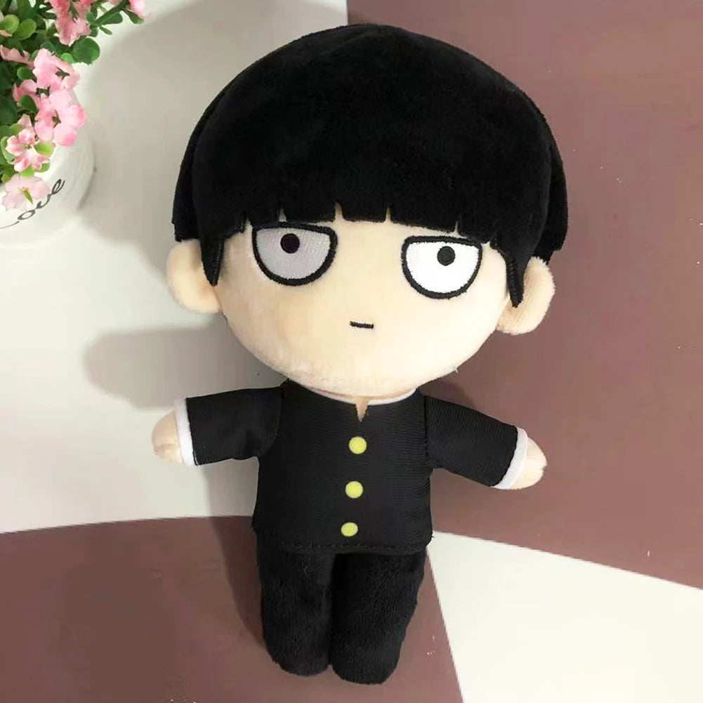 Mob 100 Anime Plush Toys Reigen Arataka Plushies Kageyama Shigeo Figure Soft Stuffed Plush Pillows Mob Toy Doll Child Xmas Gifts