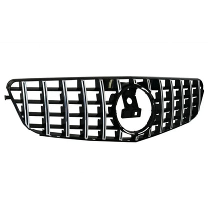 XVIP AMG Style Front Bumper Grille For Mercedes Benz C-Class W204 2008-2014 C180 C200 C350 S204 Glossy Black GTR Style Grille