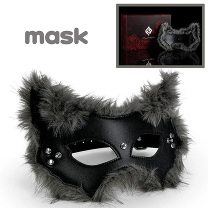 NNSX Microfiber Leather BDSM Paddle/Fluffy Handcuffs/Collar Bondage Sex games Erotic Toys Sex Toy for Men Women Couples
