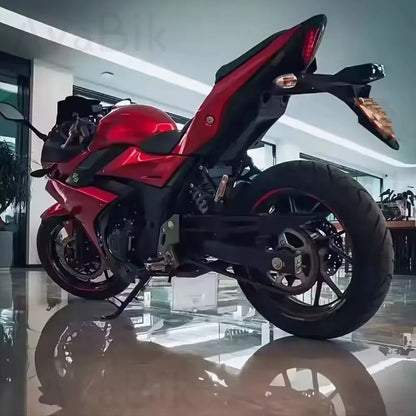 Premium PET PVC High Glossy Liquid Metallic Dragon Blood Red Vinyl Wrap Film Car Motorcycle Air Release Car Change Color Film