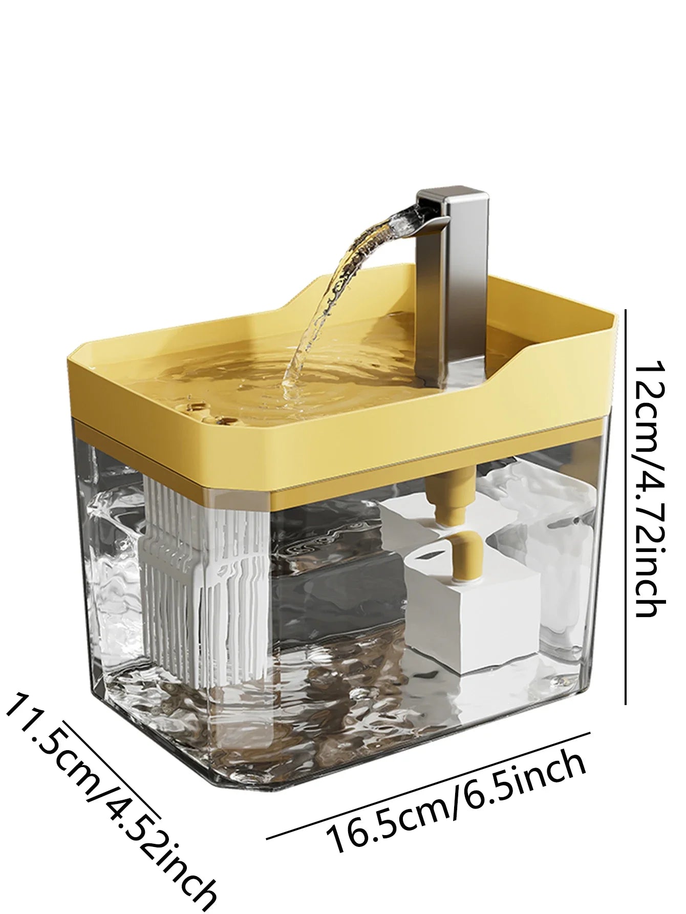 R USB Automatic Water Drinking Fountain Dispenser live water circulation Cat Water Bowl Removable with Pump Water Filter Silent