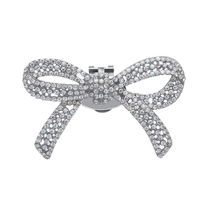 1PC Shiny Bows Shoes Decoration Clips Wedding Shoes High Heel Rhinestone Charm Buckle Clips Detachable Bride Shoes Accessories