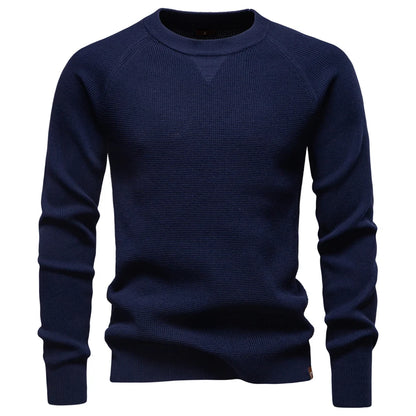 AIOPESON Raglan Sleeve Polo Shirt Men Henley Collar Solid Color Long Sleeve Heavyweight Cotton Business Casual Autumn Winter