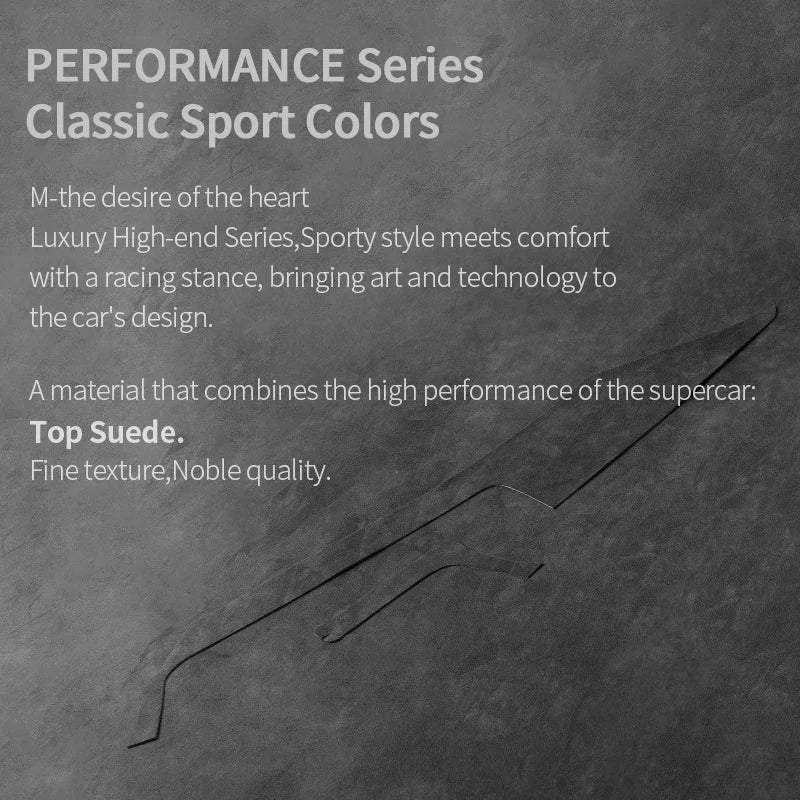 Top Suede For BMW F30 F32 F34 (2013-2019) Center Console Dashboard Instrument Panel Trim Sticker Car Interior Tuning Accessories