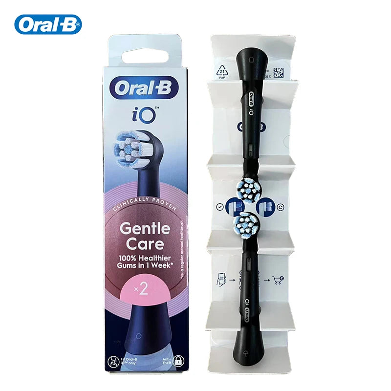 Oral B IO Series Replacement Brush Heads for Oral-B IO 2/3/5/7/8/9 Electric Toothbrushe Gentle Care Ultimate Clean Radiant White