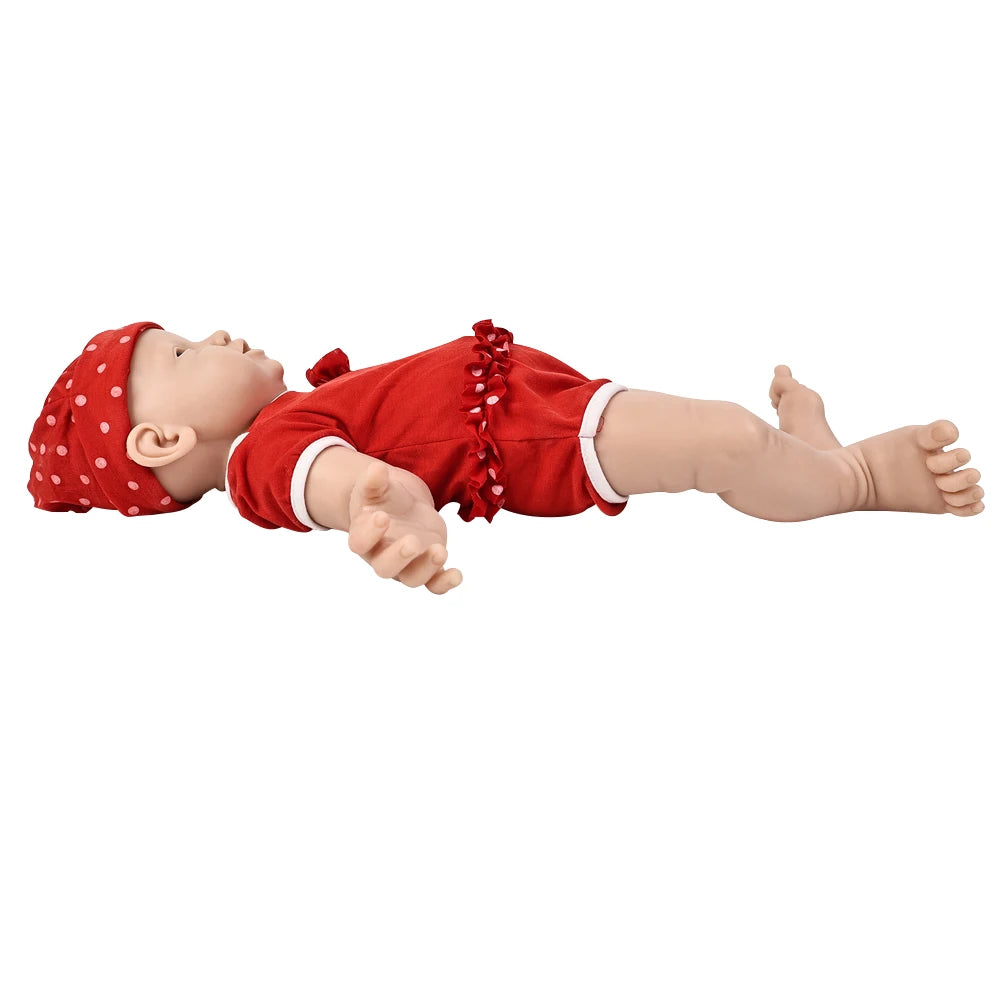 IVITA WG1513WS 23.2inch 5200g Original Full Body Silicone Realistic Reborn Baby Doll Unpainted Unfinished Dolls DIY Blank Toys
