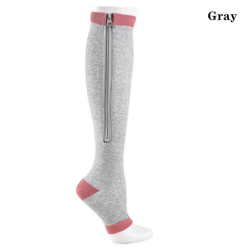 1 Pair S-XXL Large Size Compression Socks Doctor Nurse Golfs Tube Fit Medical Edema Diabetes Varicose Veins Soccer Men Stockings