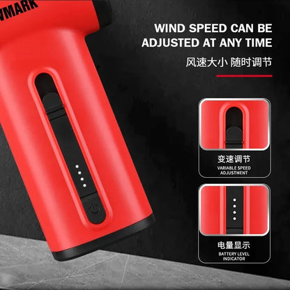 WMARK Professional Vacuum Cleaner 130000RPM Brushless Turbo Jet Fan Mini Outdoor Dust Blower Adjustable Home Appliance NG-TB001