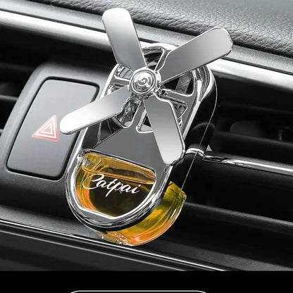 Car perfume Air conditioning outlet fan Car interior decoration aromatreatment decoration Car fragrance fragrance lasting light